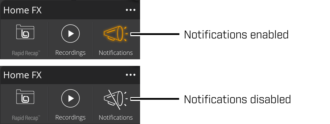 enabling and disabling push notifications