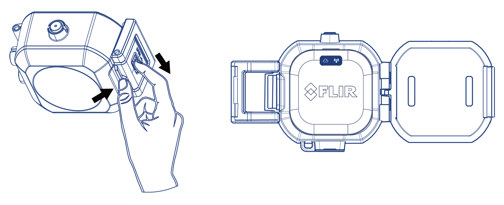 Install FX camera in sports case