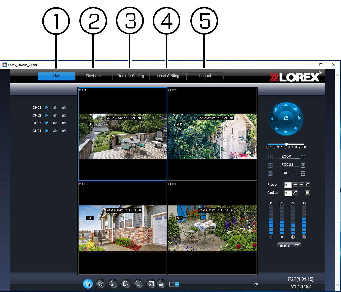 lorex flir client software for 8 channel 1024p systems